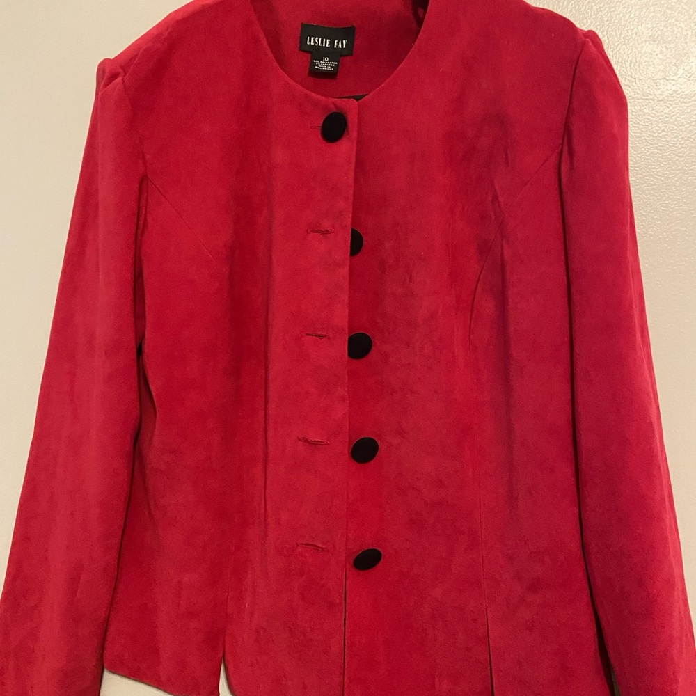 Leslie Fay blazer SIZE 10 (please read description)